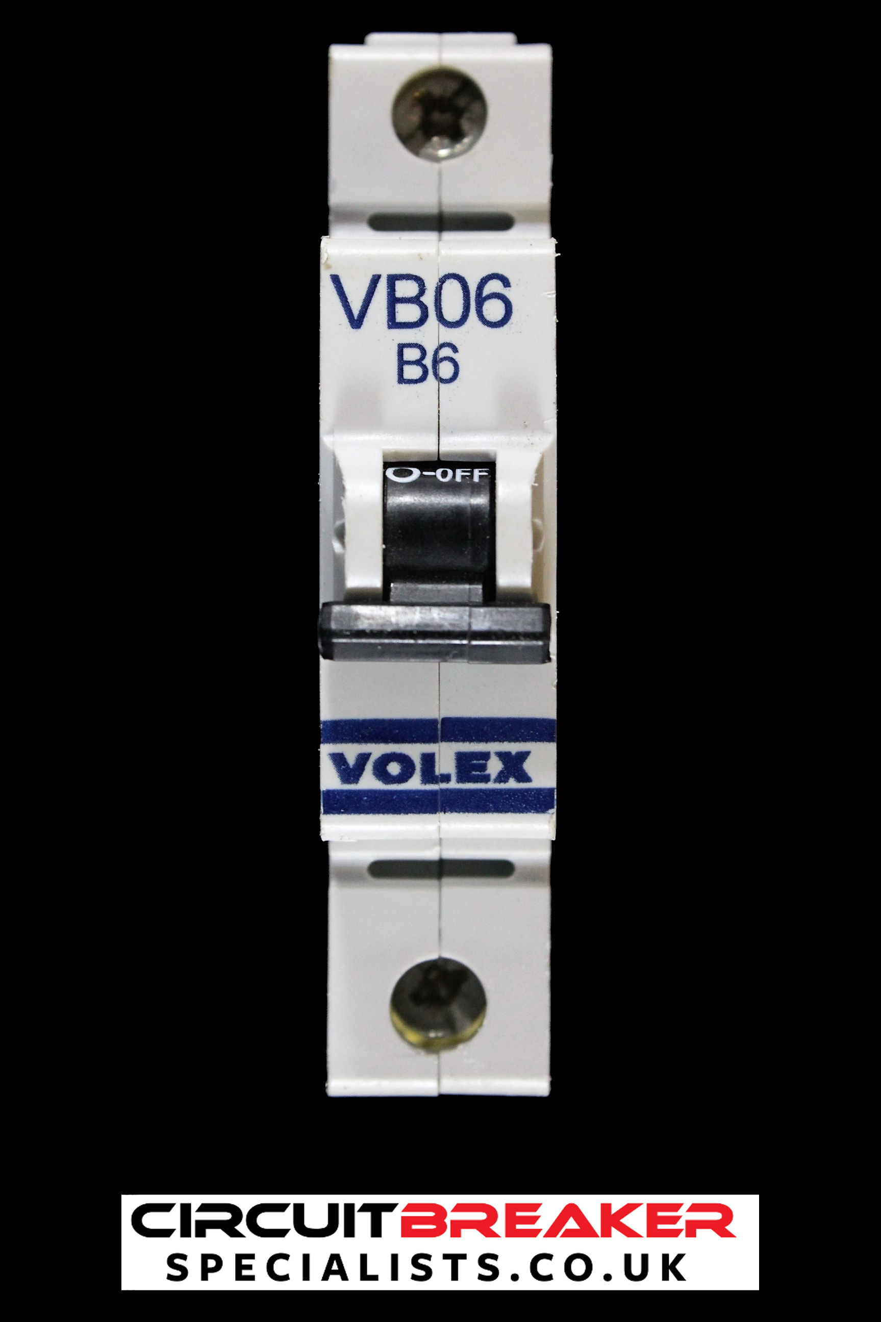 VOLEX 6 AMP CURVE B 6kA MCB CIRCUIT BREAKER VB06