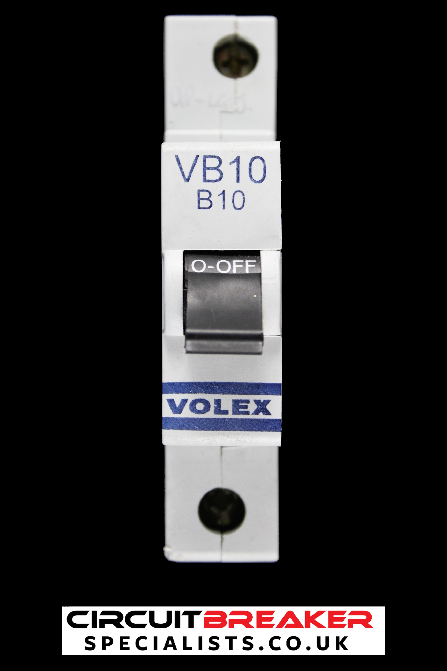 VOLEX 10 AMP CURVE B 6kA MCB CIRCUIT BREAKER VB10