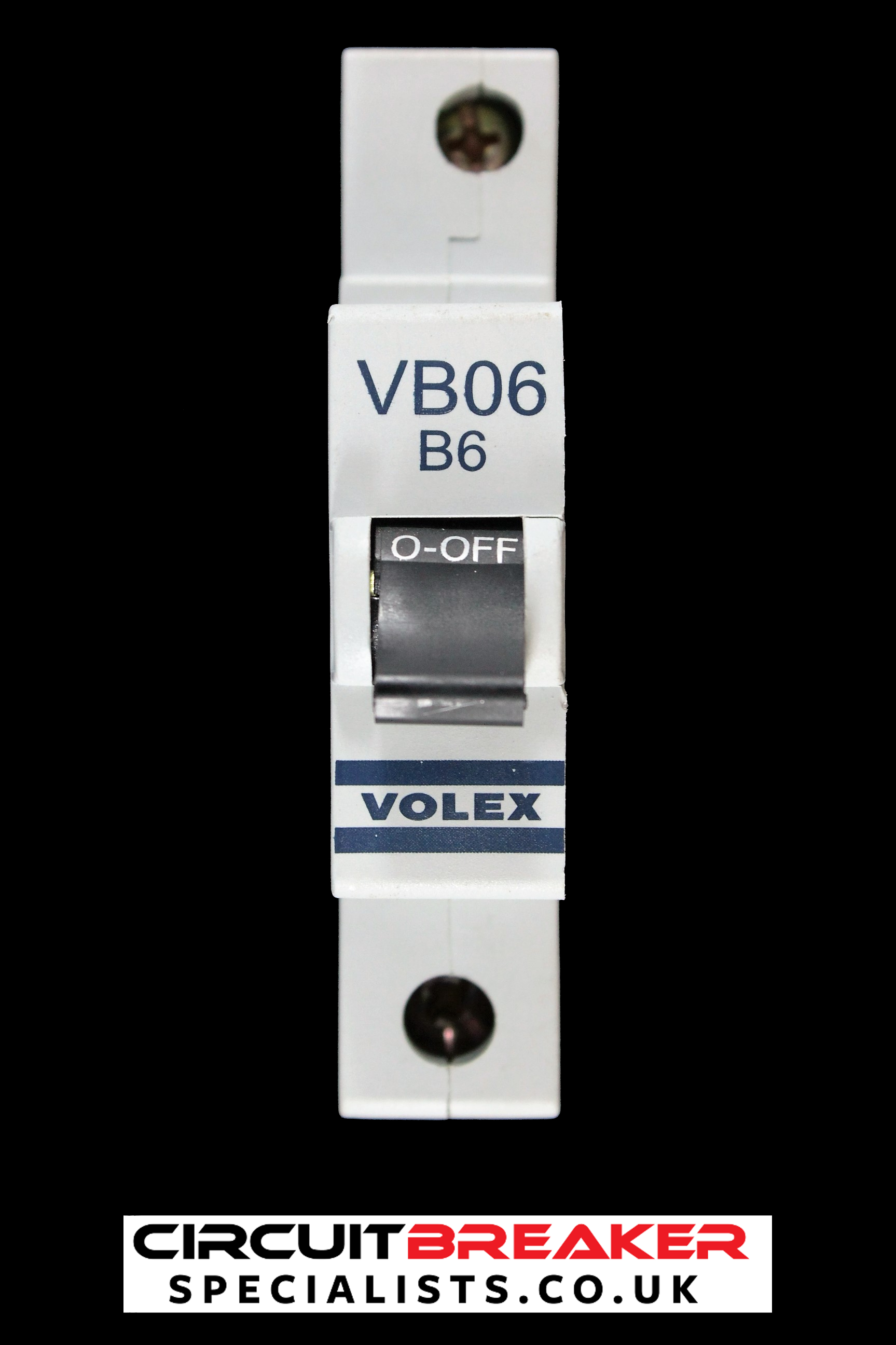 VOLEX 6 AMP CURVE B 6kA MCB CIRCUIT BREAKER VB06 WC