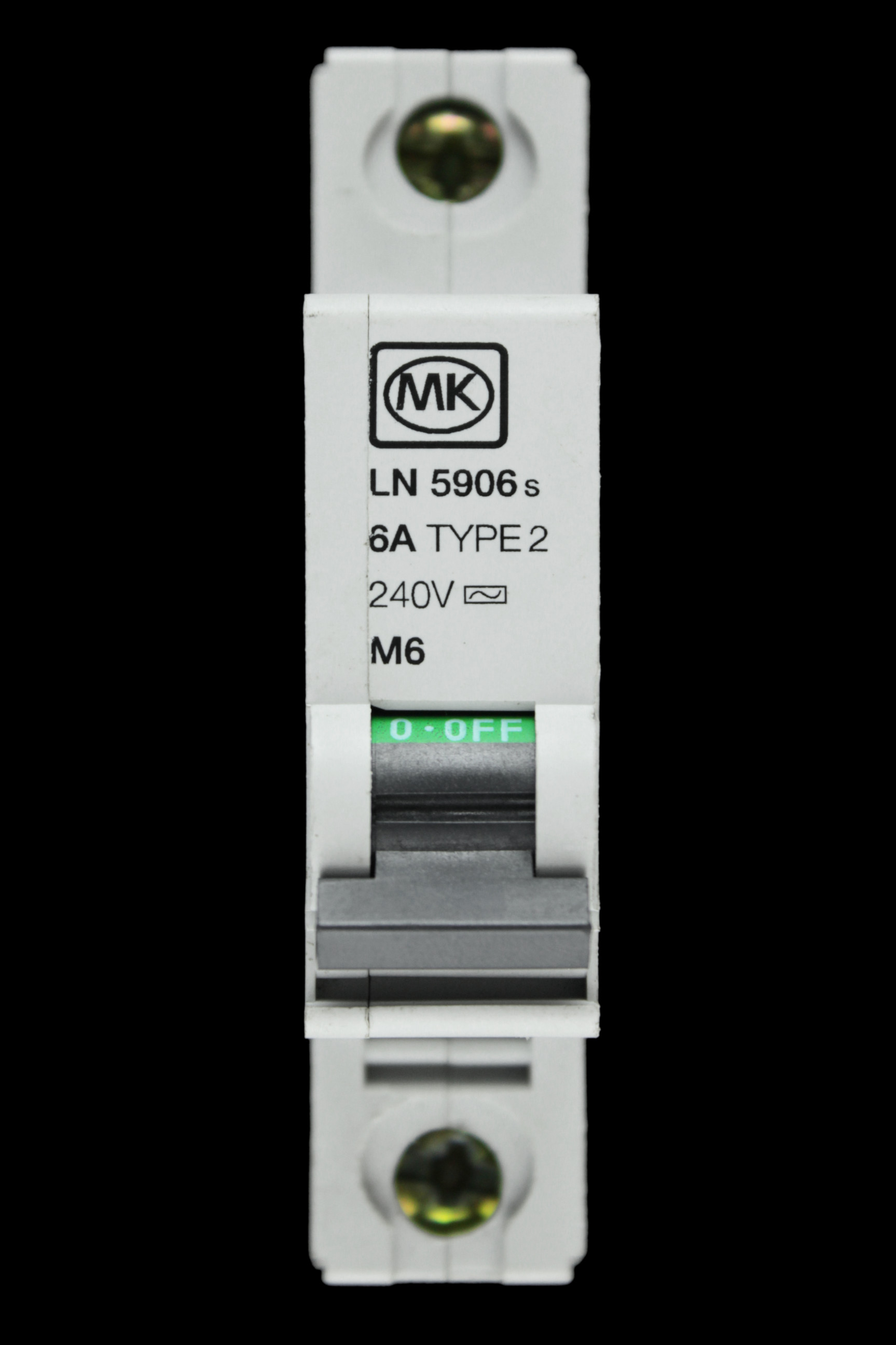 MK 6 AMP TYPE 2 M6 MCB CIRCUIT BREAKER LN 5906s SENTRY