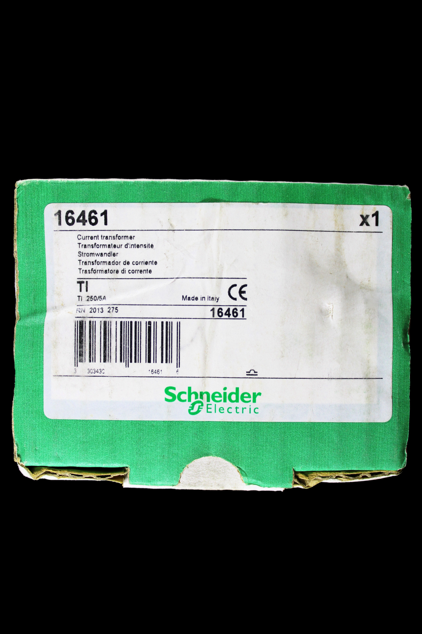 SCHNEIDER 250/5A CURRENT TRANSFORMER 16461