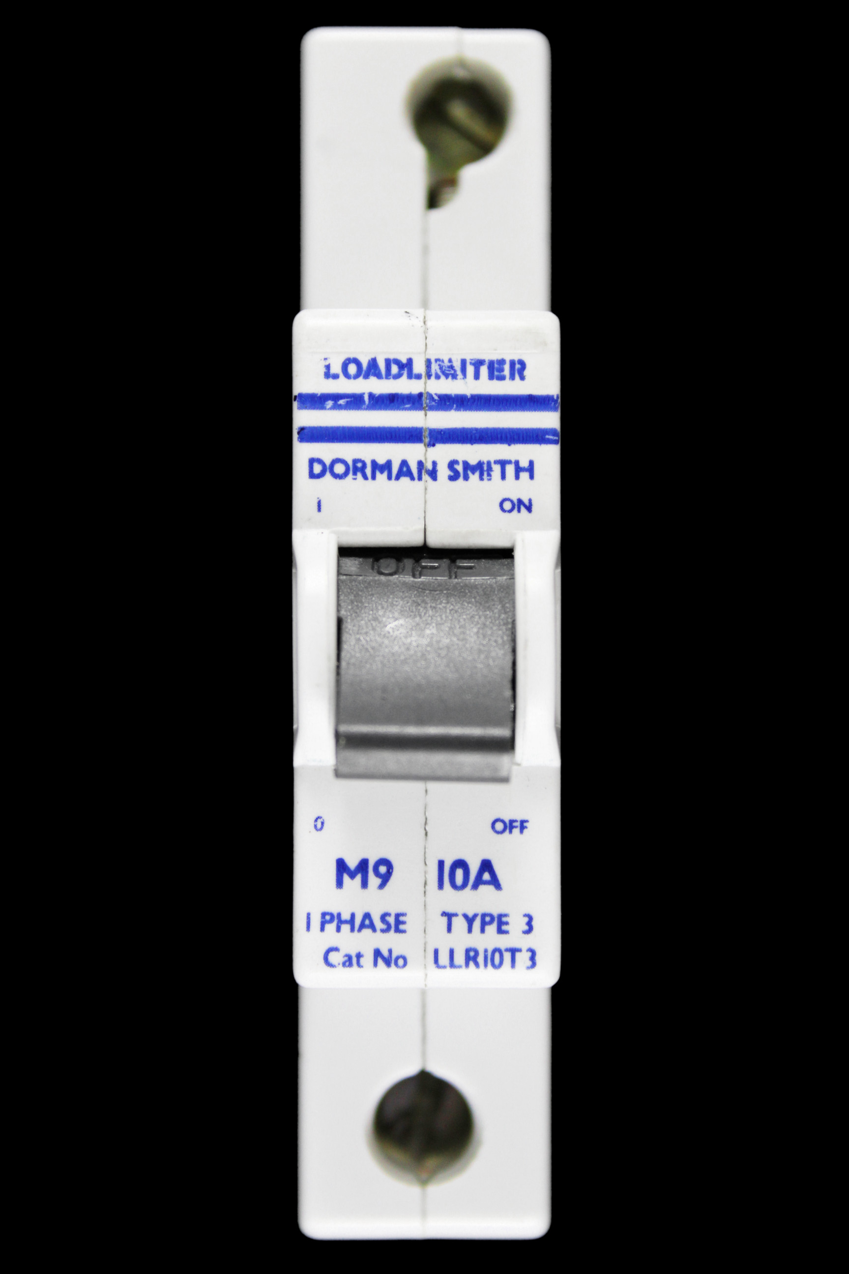 DORMAN SMITH 10 AMP TYPE 3 M9 MCB CIRCUIT BREAKER LOADLIMITER LLR 10T3