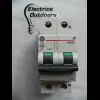 GENERAL ELECTRIC 2 AMP CURVE C 6kA 1P+N MCB CIRCUIT BREAKER EP61N 672054