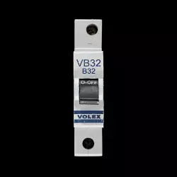 VOLEX 32 AMP CURVE B 6kA MCB CIRCUIT BREAKER VB32 WC