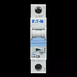 EATON 20 AMP CURVE C 10kA MCB CIRCUIT BREAKER XPOLE PLSM-C20-MW