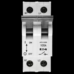EATON 100 AMP DOUBLE POLE MAIN SWITCH DISCONNECTOR AC22B ADSN100R