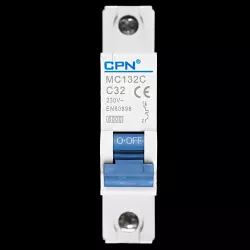 CPN 32 AMP CURVE C 6kA MCB CIRCUIT BREAKER MC132C