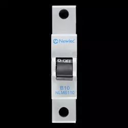 NEWLEC 10 AMP CURVE B 6kA MCB CIRCUIT BREAKER NLMB110