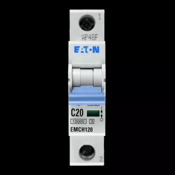 EATON 20 AMP CURVE C 10kA MCB CIRCUIT BREAKER EMCH120