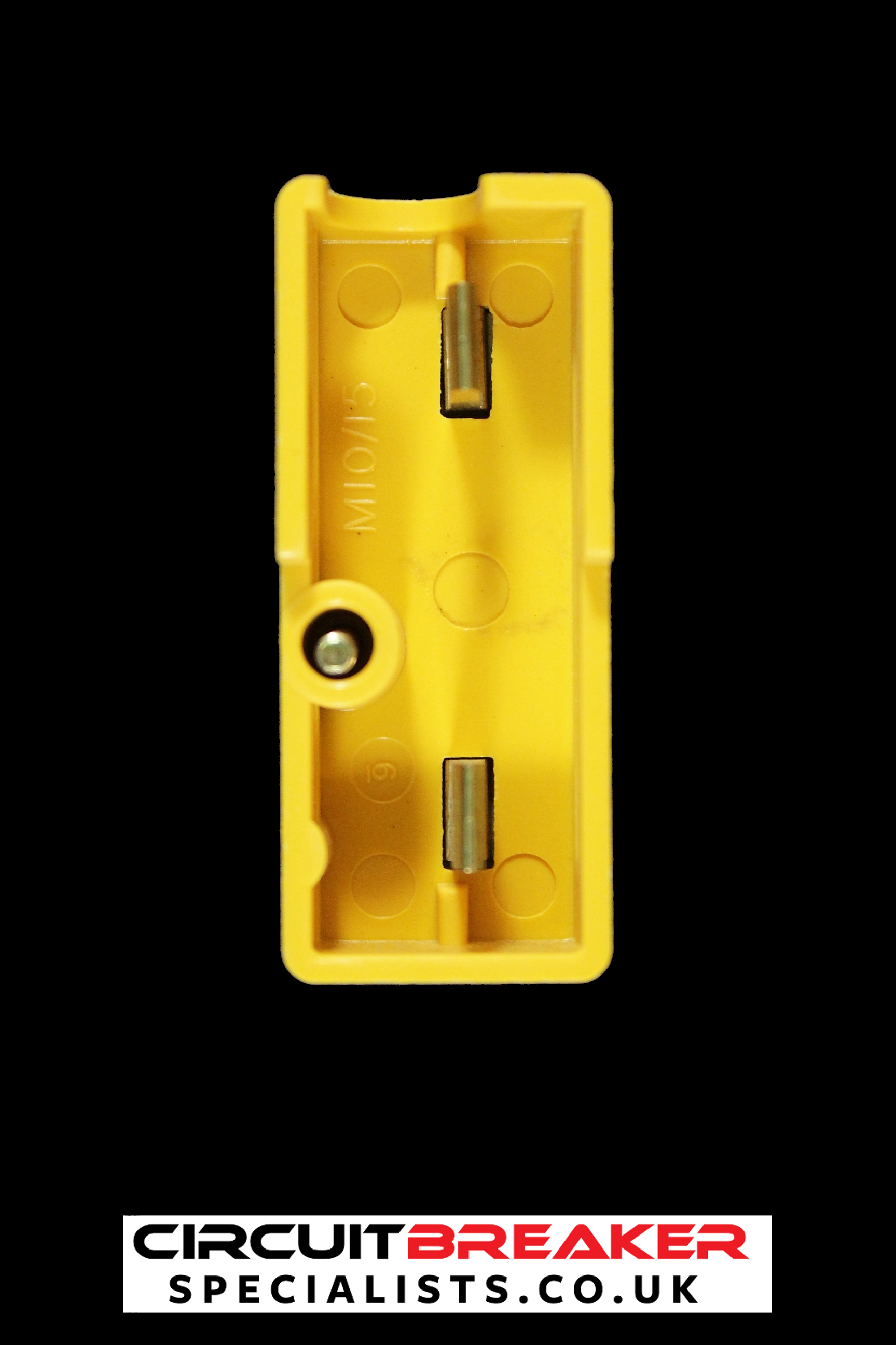 WYLEX REWIREABLE PUSH PLUG IN FUSE WIRE CARRIER 20 AMP YELLOW