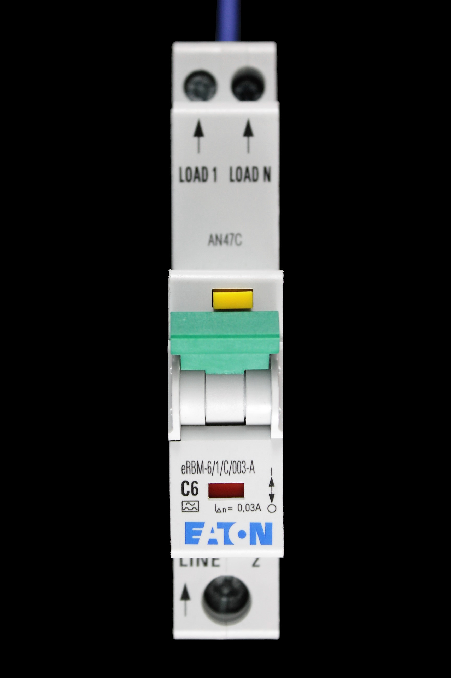 EATON 6 AMP CURVE C 10kA 30mA RCBO TYPE A EMCH106R30C ERBM-6/1/C/003