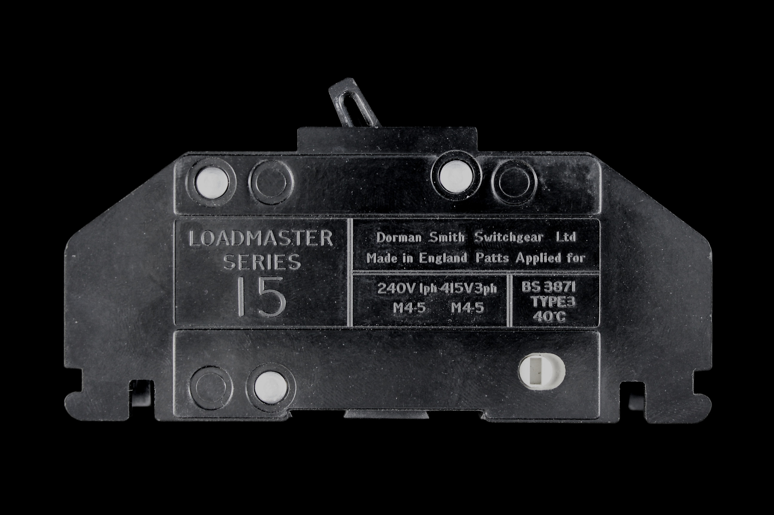 Details about   Dorman Smith loadmaster triple pole type 4  15 amp mcb