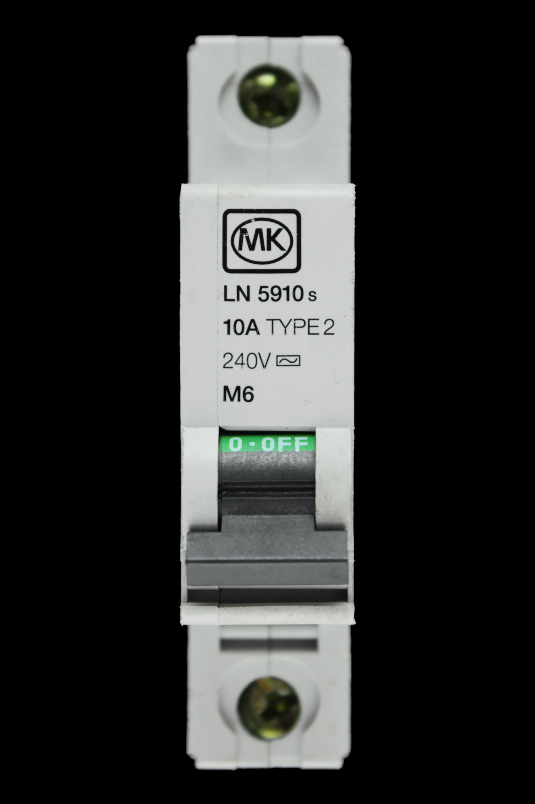 MK 10 AMP TYPE 2 M6 MCB CIRCUIT BREAKER LN 5910s SENTRY