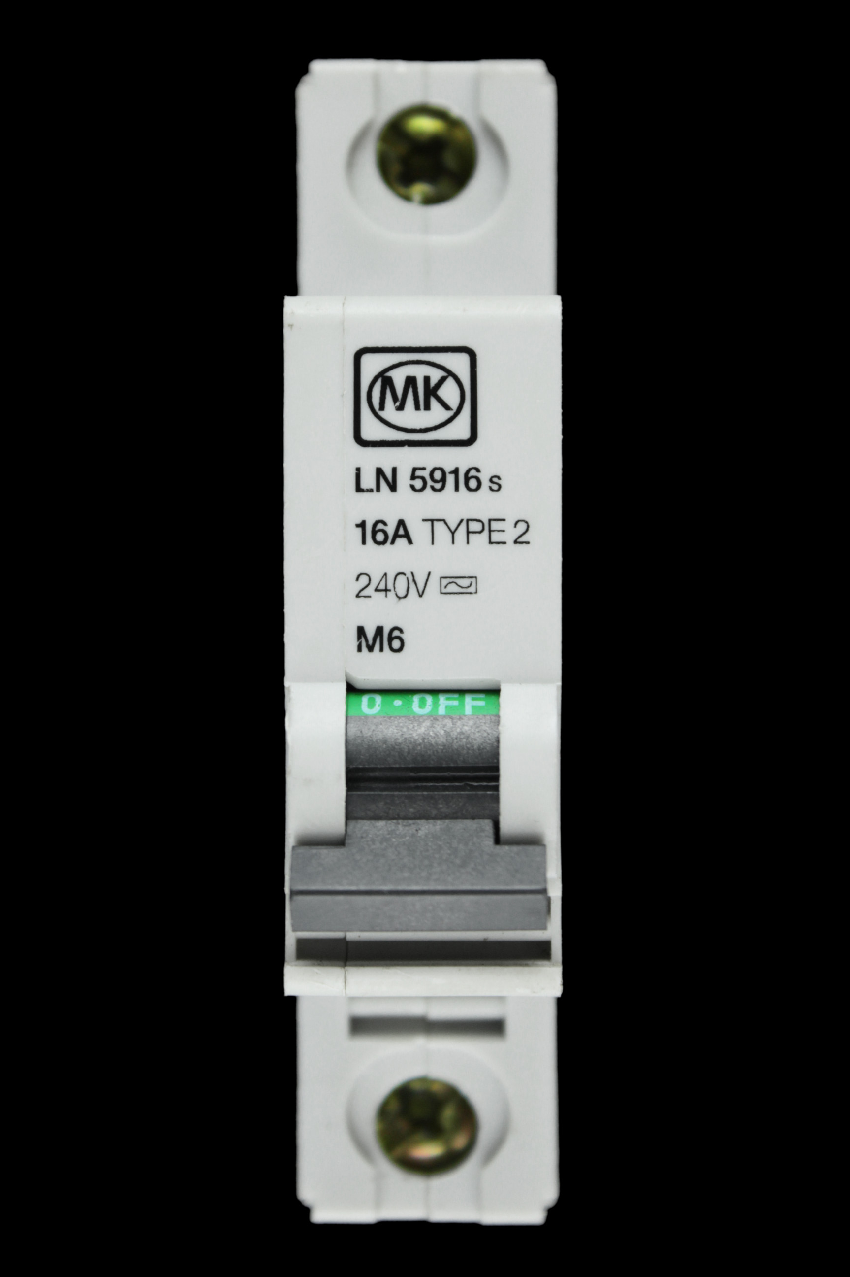 MK 16 AMP TYPE 2 M6 MCB CIRCUIT BREAKER LN 5916s SENTRY