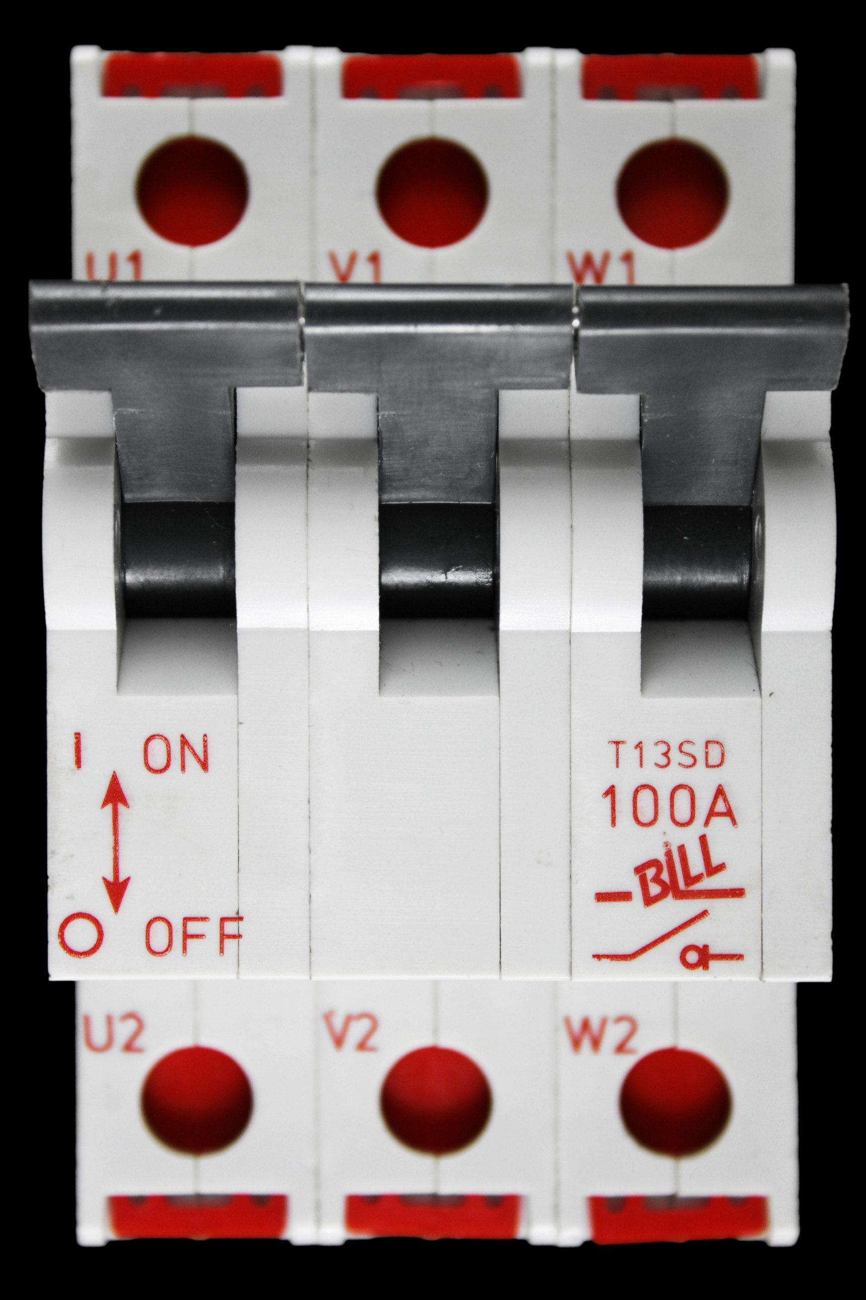 BILL 100 AMP TRIPLE POLE MAIN SWITCH DISCONNECTOR T13SD