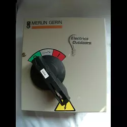 MERLIN GERIN 20 AMP TRIPLE POLE SWITCH DISCONNECTOR MGFL0203 TP & N 14780