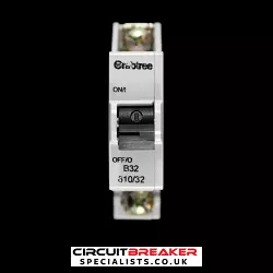 CRABTREE 32 AMP CURVE B 6kA MCB CIRCUIT BREAKER 610/32 STOTZ