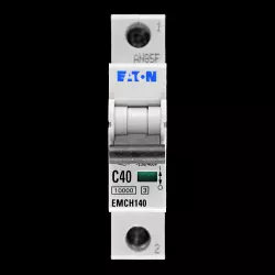 EATON 40 AMP CURVE C 10kA MCB CIRCUIT BREAKER EMCH140