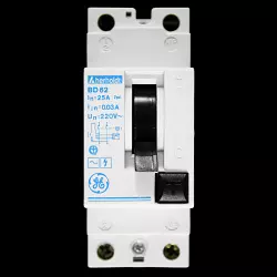 GENERAL ELECTRIC 25 AMP 30mA DOUBLE POLE RCD BD62 HERHOLDT