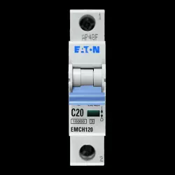 EATON 20 AMP CURVE C 10kA MCB CIRCUIT BREAKER EMCH120