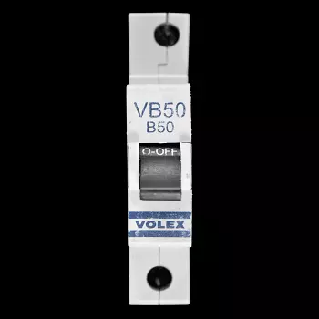VOLEX 50 AMP CURVE B 6kA MCB CIRCUIT BREAKER VB50
